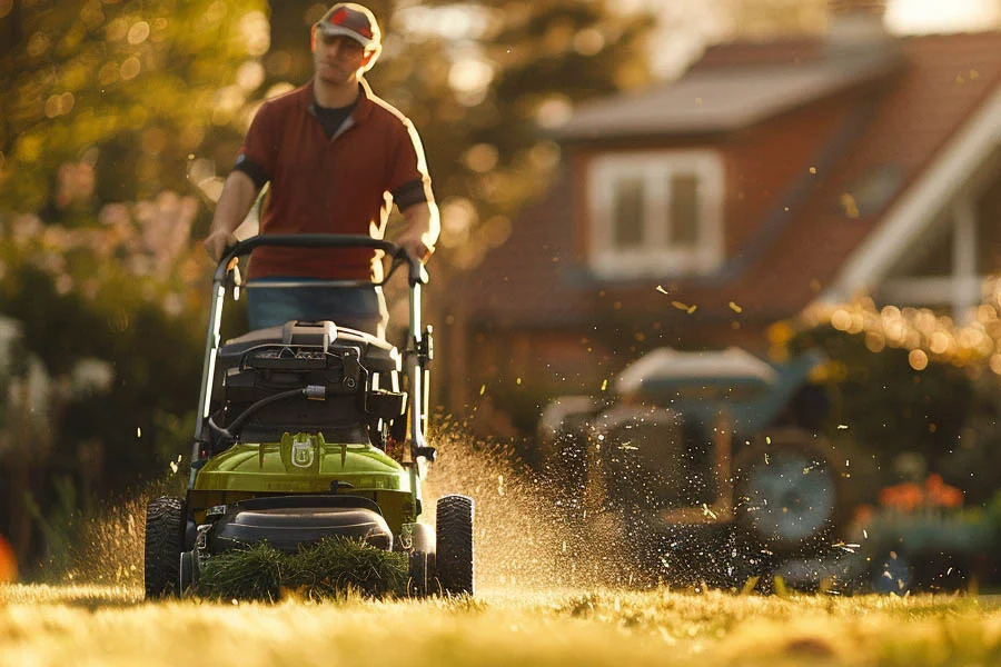 small electric lawnmowers